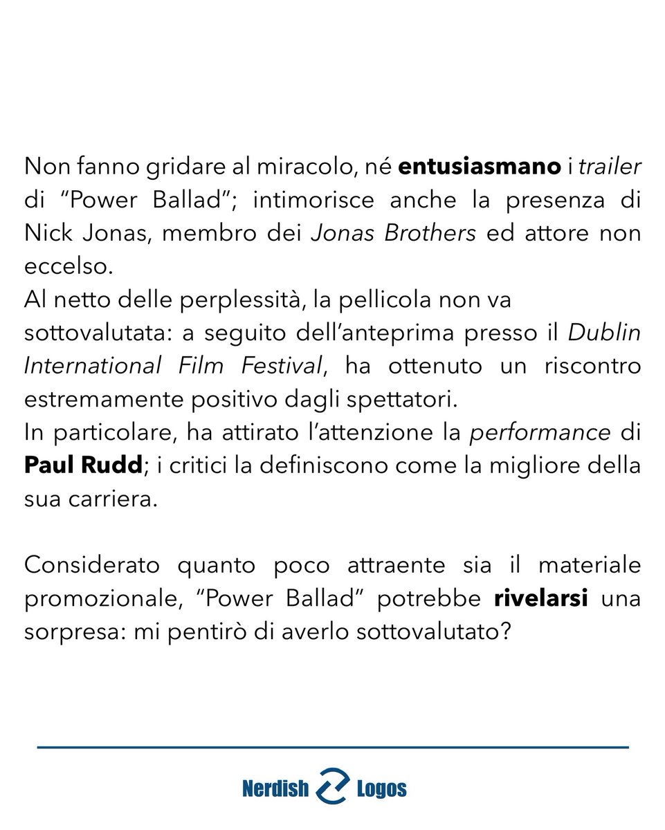 3434cango's tweet photo. Power Ballad”: impressioni sui trailer ufficiali 1 e 2. https://t.co/wwUlrBoAyr