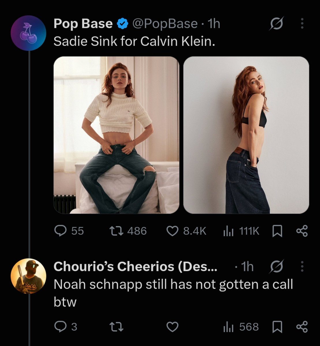 max2nne's tweet photo. your fav bags a big campaign but the first thing that comes to your mind is noah, oh he never beating the main character, #it boy allegations✌🏽 https://t.co/WUq7FY474I