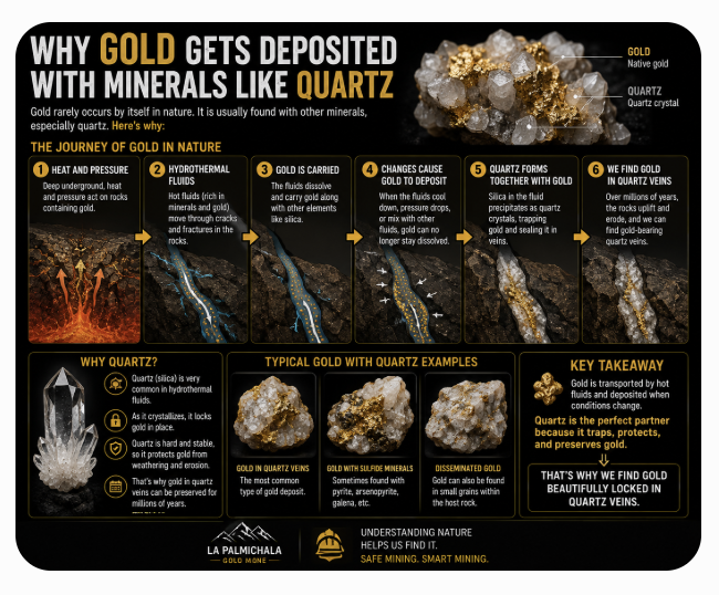 valhallawulff's tweet photo. ⛏️✨ Why is gold often found with quartz?
🔍$QEDN $NRGT /La Palmichala /GMSacha Inchi /Socrates AI #SOCRATESAI #LaPalmichala #Mining #MineSafety #AI #UndergroundMining #MiningTechnology#SENA #qedn #qedconnect #NRGT #energytoday #gmsachainchi #greenmindsolutions #ColombianCoffee https://t.co/2egsoP8JE1