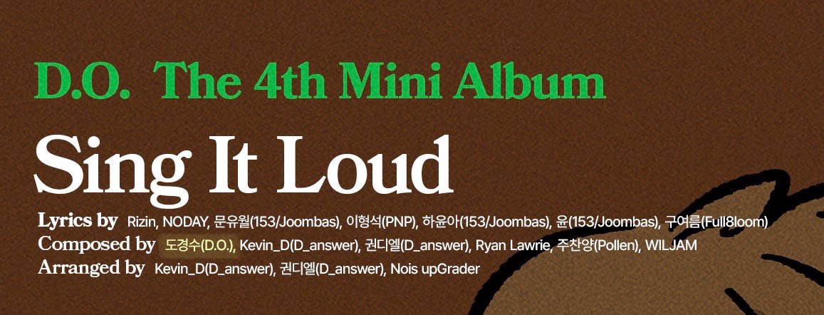 Doh_archive's tweet photo. 헐
Sing It Loud 작곡 도경수?? https://t.co/HX0eKaj8qG