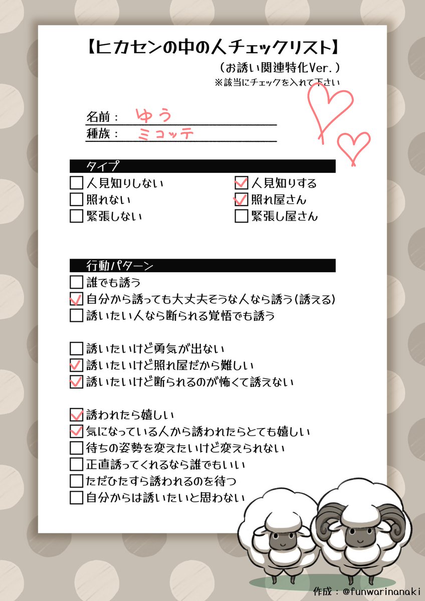 yu_mil__'s tweet photo. チェックしてみた🐾 https://t.co/HXJyd0A2UE
