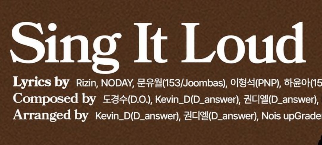 Dear2D_'s tweet photo. Guitarist คือเพลงไตเติ้ล คยองซูทำงานร่วมกับคุณ PENOMECO อีกครั้ง ส่วน Sing It Lound คยองซูมีส่วนร่วมในการแต่งเพลงด้วย https://t.co/79jXnh4qRi