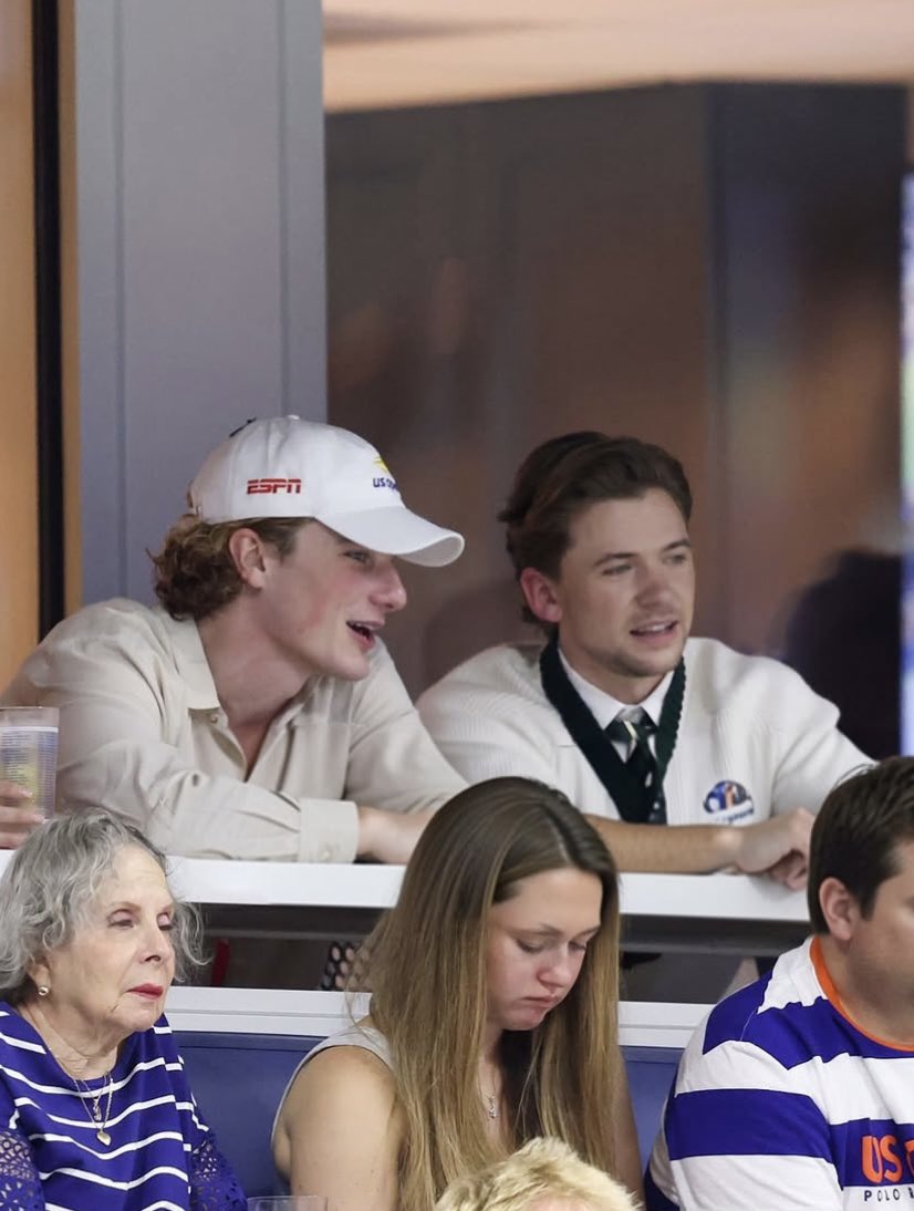 TheShardsNews's tweet photo. Igby Rigney and Graham Campbell attended the US Open at the USTA Billie Jean King National Tennis Center! https://t.co/C9XZlpsrd2