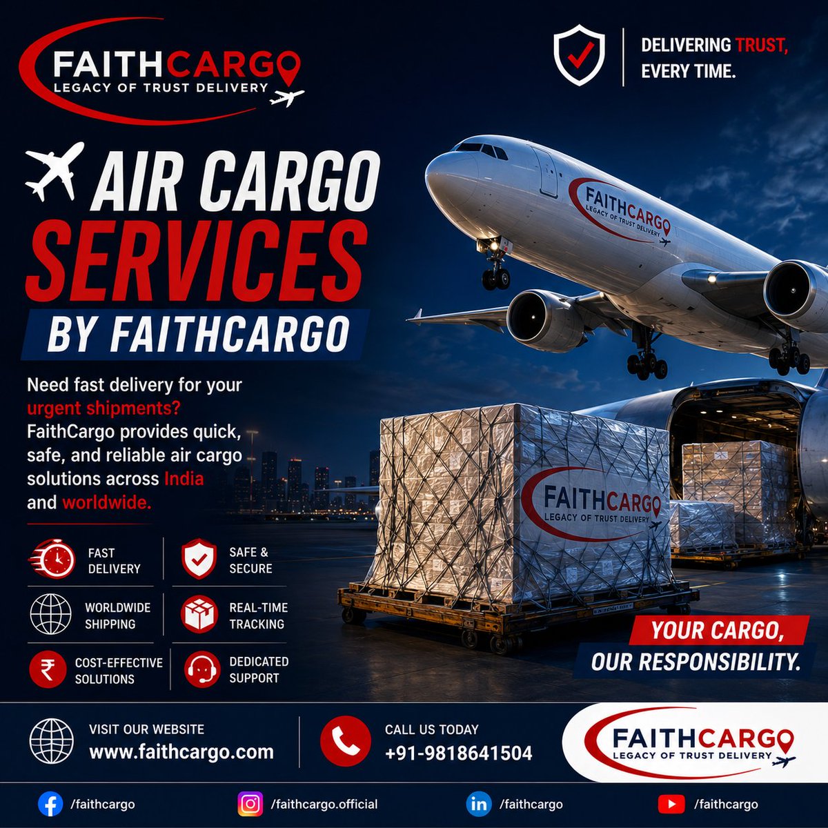 faithcargo's tweet photo. โ๏ธ๐ฆ Air Cargo Services by FaithCargo
https://t.co/PAZ8ptBKTl
#FaithCargo #AirCargo #AirCargoServices #FastDelivery #ExpressShipping #WorldwideShipping #TrustedLogistics https://t.co/uIHRxrd9L0