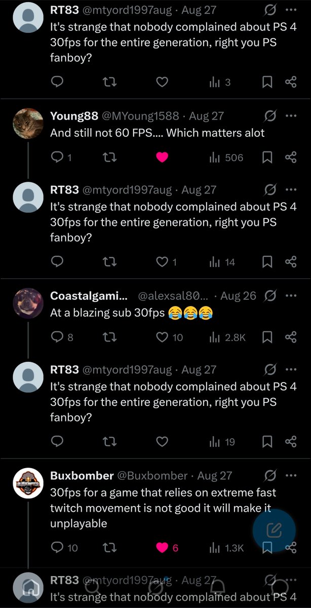 Marzb115's tweet photo. @mtyord1997aug @MYoung1588 @OBE1plays Wtf is with you posting about ps fanboys. You got playstation on your mind more than sony themselves. You're probably a bot. https://t.co/bjddmW8FYj