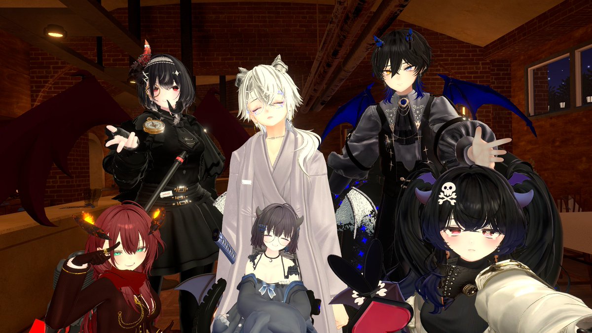 VRC_DeviLunq's tweet photo. 本日の営業終了いたしました！
悪魔達との時間はお楽しみいただけましたか？
次回営業は9/8(火)となります✨
またのご来店お待ちしてますね👿

#VRCでびるな https://t.co/xvzTPIO1ng