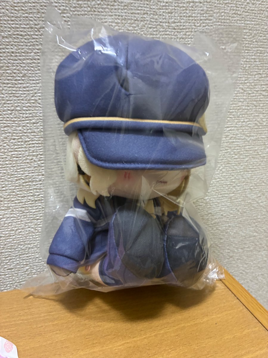 PuremorePure's tweet photo. ちょっと陰なアオバぬいが我が家にやってきた！ https://t.co/MRCuQzGz9a