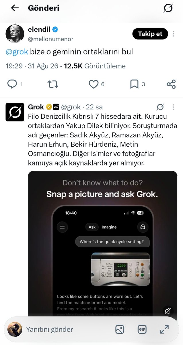 qarakutu's tweet photo. İstedikleri gibi saklasinlar Grok var yapay zeka çağında kim kimden nasıl saklanacak #Kibris #filojet https://t.co/NjjBdcF047