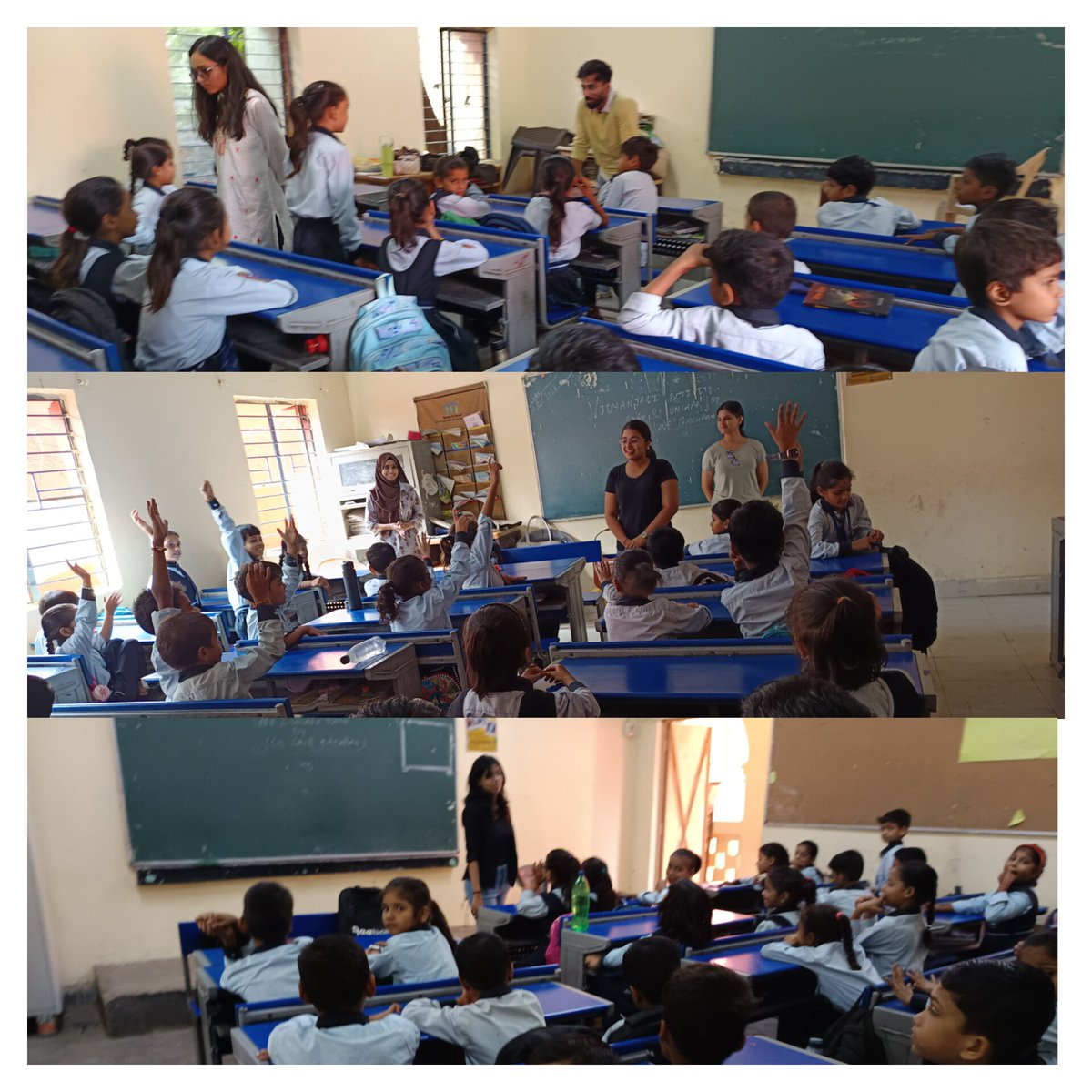 sumantkumar131's tweet photo. ☘️Vidyanjali Utsav 2026☘️
#Volunteer NGO SAVE BACHPAN conducted three sessions of Gender Sensitisation activities for 132 students of class III to V☘️ 
@gbpant_g
@vidyanjali_edu 
@VidyanjaliDelhi 
@drmanishadiet 
@SharmaArchana12 
@NikhatCRCC 
@minhajalamkhan1 https://t.co/8WrkkvUyai