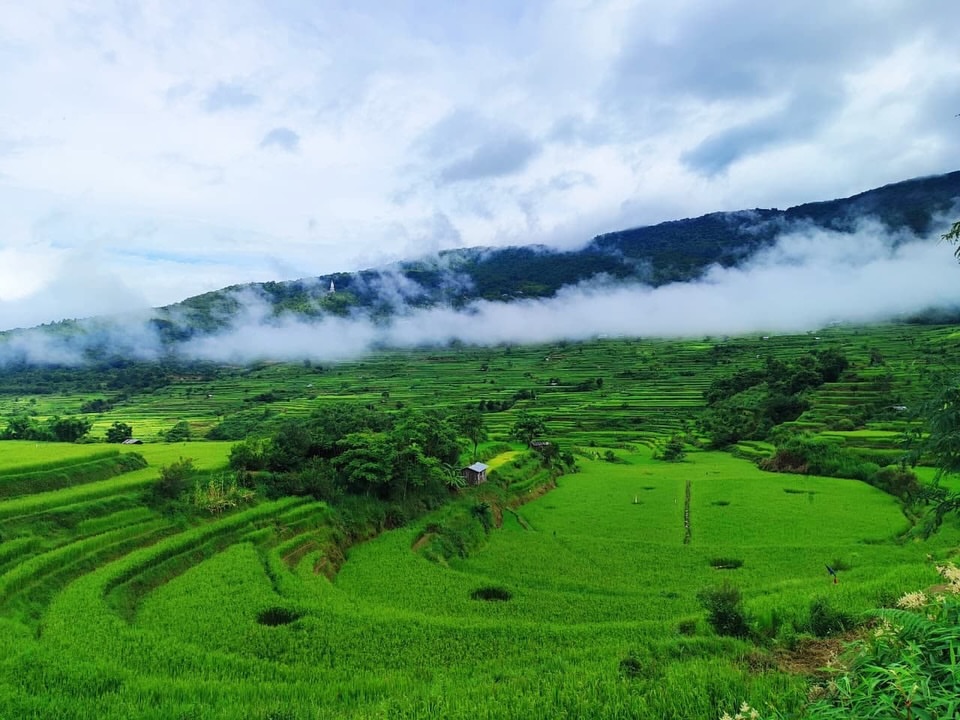 IndiaAesthetica's tweet photo. Purul in Senapati, Manipur 🟢🏘️⛰️🇮🇳 https://t.co/NQKd91YfPF