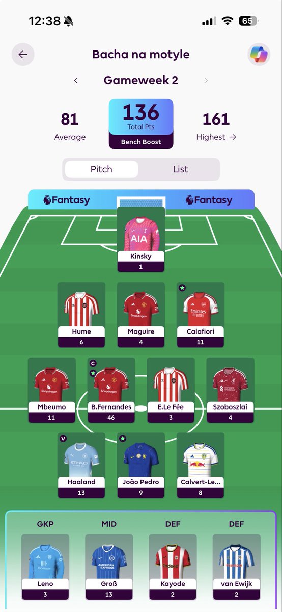 TomasGee66's tweet photo. @FantastikCZ @_Kalco_ @FantaLaBestiaCZ @FPL_cz @FantasysVojtou @Vrabejkafpl @addicted_FPL @Martinko3144 Posun o skoro 6mil mist na 188k https://t.co/OFzLqBcB4W