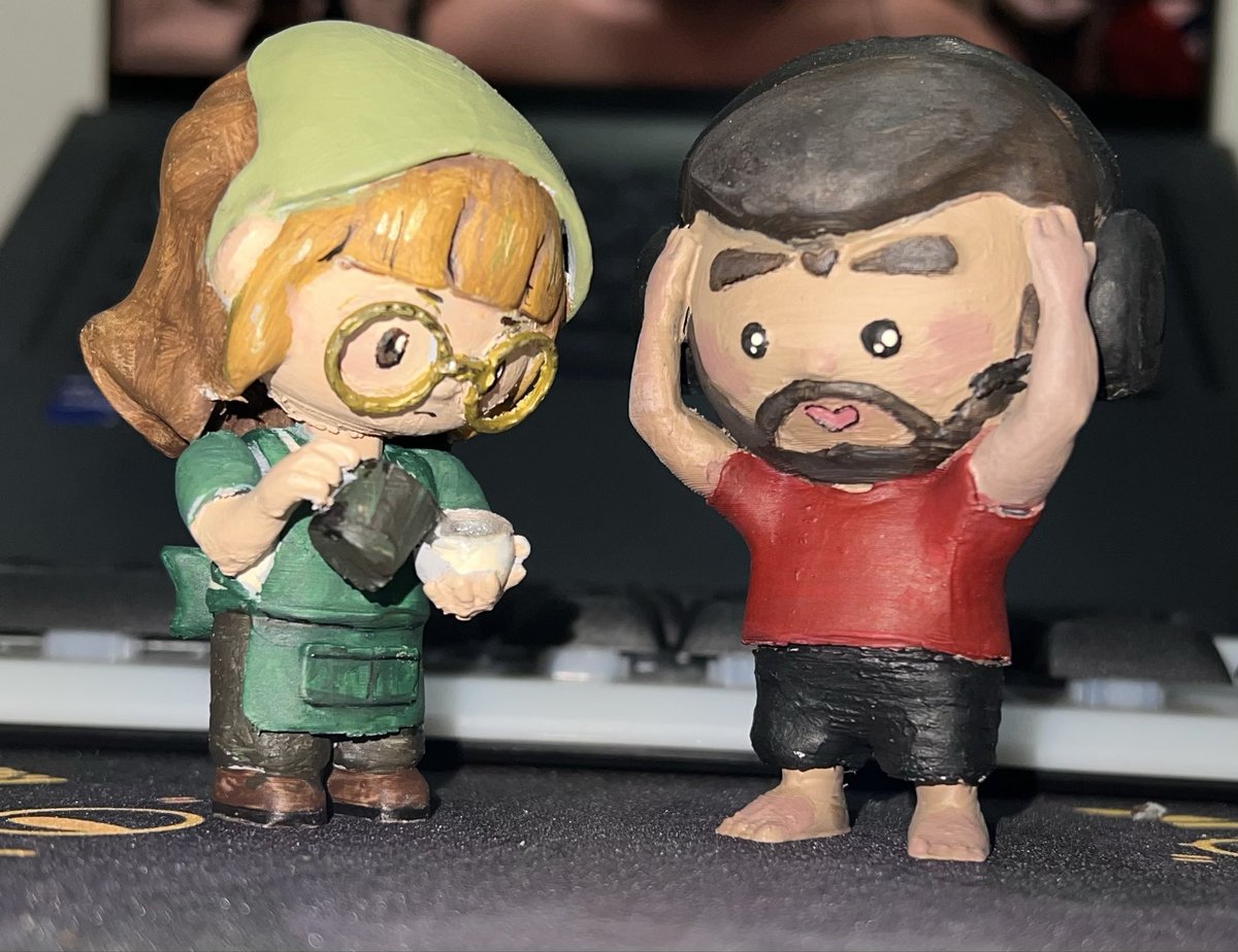 raviolrey's tweet photo. On a journey of making tiny 3D printed munchkins ✨ https://t.co/JKW6XDSqdt