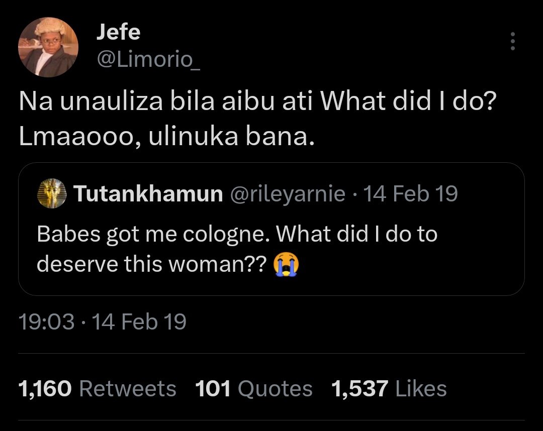 RealNate08's tweet photo. Nimekumbuka hii tweet and I'm dying Bruv 😂 😂 😂 😂 😂 https://t.co/EBZBbxKhFQ