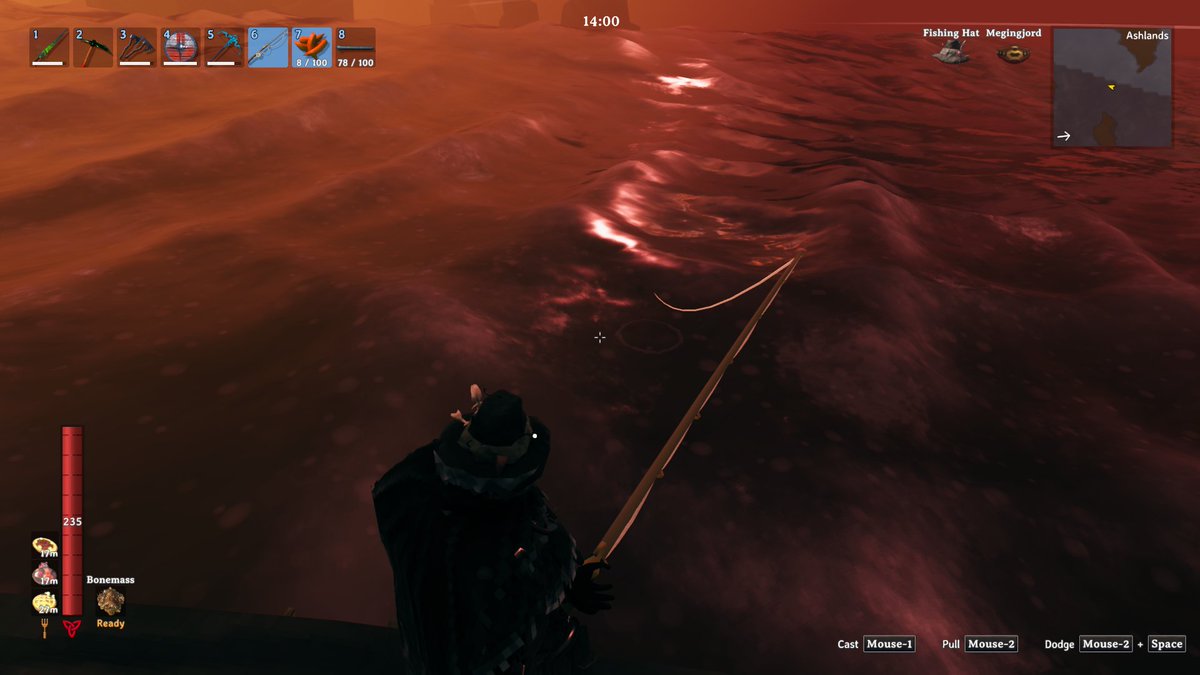 ShatteredTK's tweet photo. fishing is relaxing and peaceful moment....... yes but not in this game 😱🎣

and i'm fisherman viking love fishing but yet pain to catch some in this game but still fishing huh........
#Valheim https://t.co/ZPzVYGLwkA