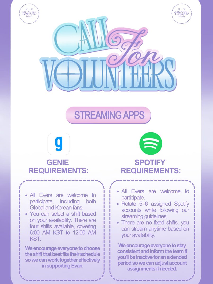 evanngobrol's tweet photo. teman-teman 6 hari lagi Evan comeback!!!! untuk support sembari menunggu d-day comeback, ini beberapa hal yang bisa kita lakuin bareng-bareng yaa:

1. aktif boost pres4ve & preord3r 
2. join spotify/genie volunteer streams 
genie: https://t.co/aMDNCHwEYM
spotify: https://t.co/n9DACrbWYP
3. kalau kebetulan ada rezeki lebih, bisa banget bantu donasi untuk support k-digital streams di https://t.co/z4VOu5rCme
4. stream Ride or Die & Overflow di platform music
5. pelan-pelan nyicil collect voting app points

semoga apa yang lagi kejadian belakangan ini gak bikin semangat kita untuk hype comeback ini jadi surut yaa!!! we only have each other, jadi yuk saling saling kasih semangat dan fokus kasih yang terbaik aja buat Evan! let's enjoy this comeback happily! we got this guyyss semangaaattt!! semoga comeback ini  sukses besaarrr 🫂🤍

EVAN OUR RIDE OR DIE 
#EVAN #에반 #D6_TO_DEATH_OF_ME #EVAN_1stMiniAlbum #DEATH_OF_ME
@h_evva_n @evan_officialJP