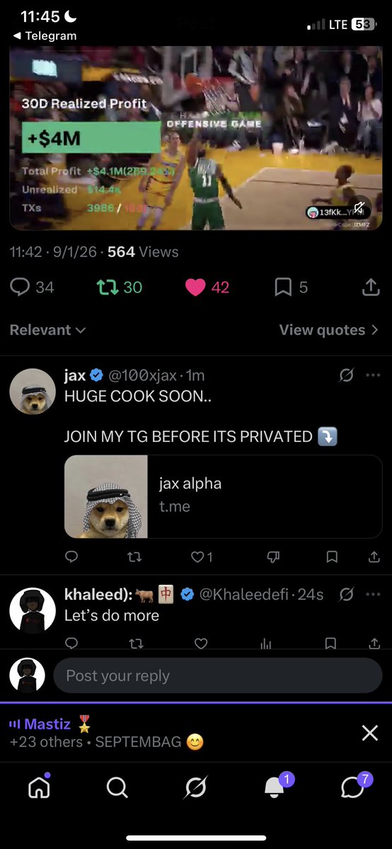 Khaleedefi's tweet photo. @JeffVerseX Er8bEFP9tQcyqfTHAjL7NhNrgJhsagK8dcvMy8MCVvPP

Thank you for this Jeff https://t.co/gOx3dzLXXB