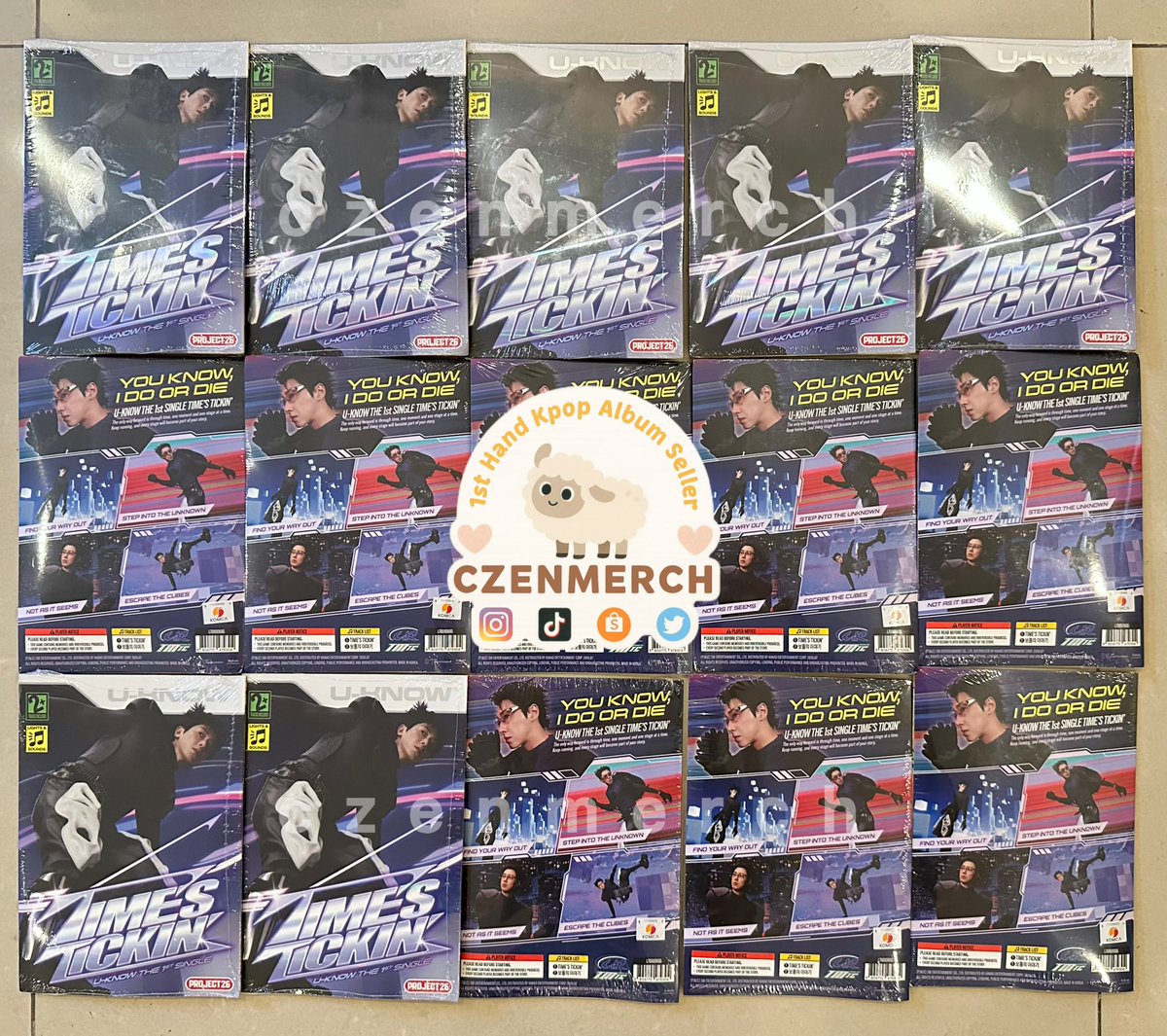 czenmerch's tweet photo. [READY STOCK]
WTS SELL JUAL

U-KNOW - 1st Single Album [Time's Tickin'] (Music Card Ver.) (SMART ALBUM)

✨link co shopee👇🏻
https://t.co/mcEWXdzckf

tags: Album Kpop Murah Underprice Supplier Album Kpop Bekasi Bulk Order Diskon https://t.co/lvLEqST3C3
