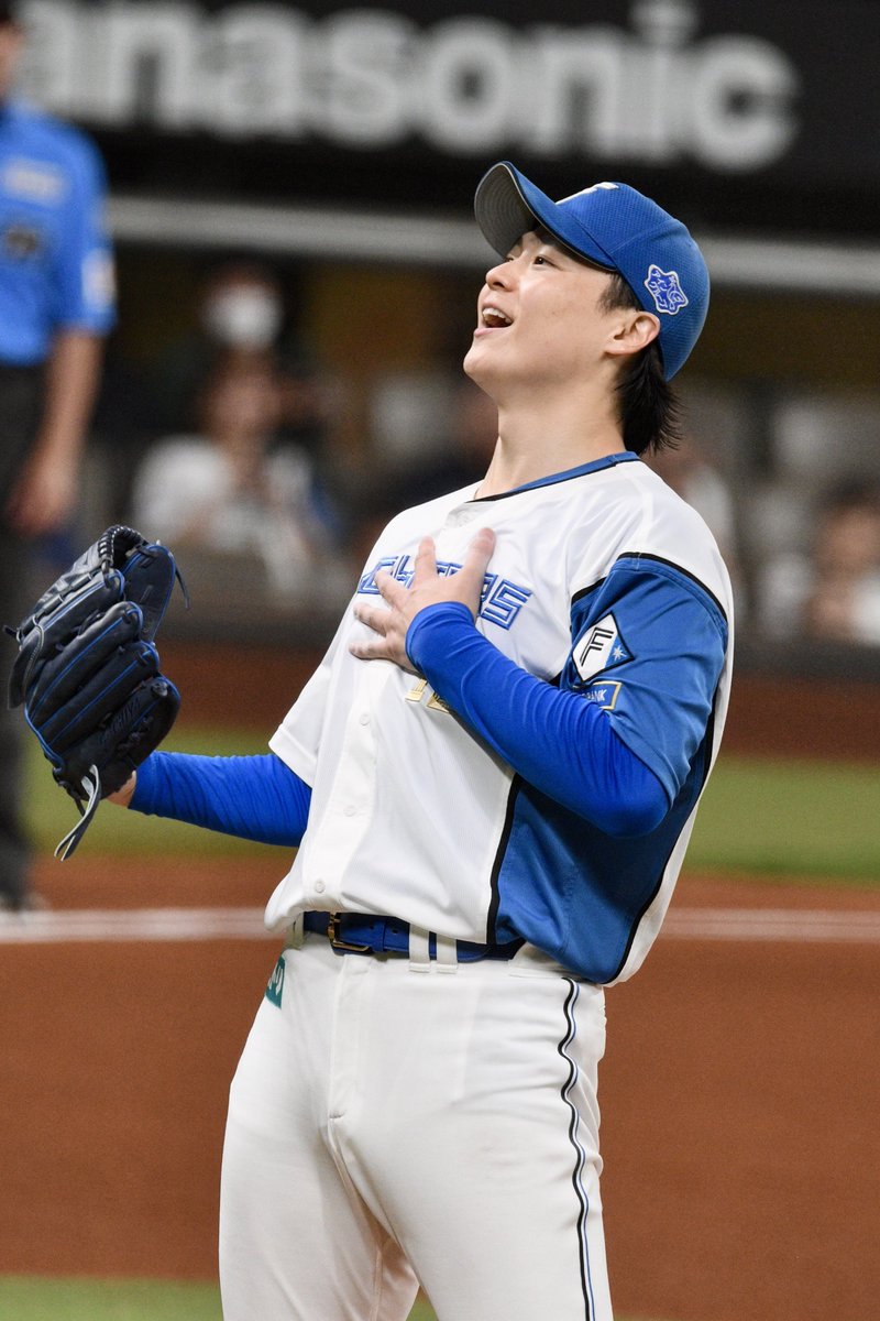 x20000829x's tweet photo. 2026.09.01 エスコンフィールド北海道
 #山﨑福也 

リアクションかわいい（՞>⩊<՞） https://t.co/D6wEiZv9af