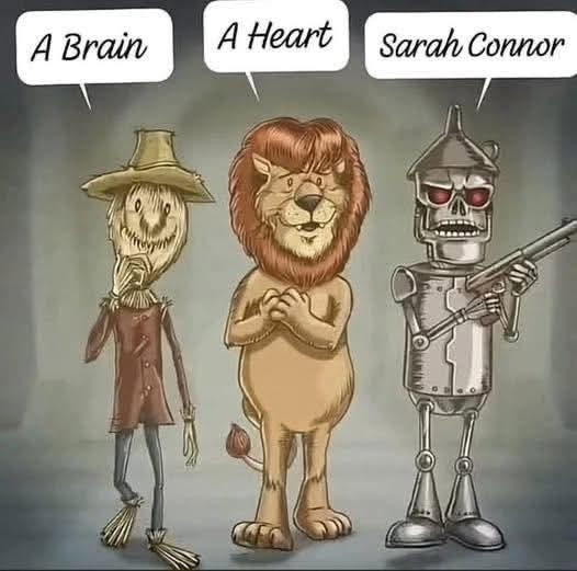 lavidaenvinetas's tweet photo. 1 año en 100 viñetas
85- A brain, a heart, Sarah Connor https://t.co/oItEq8V5lY
