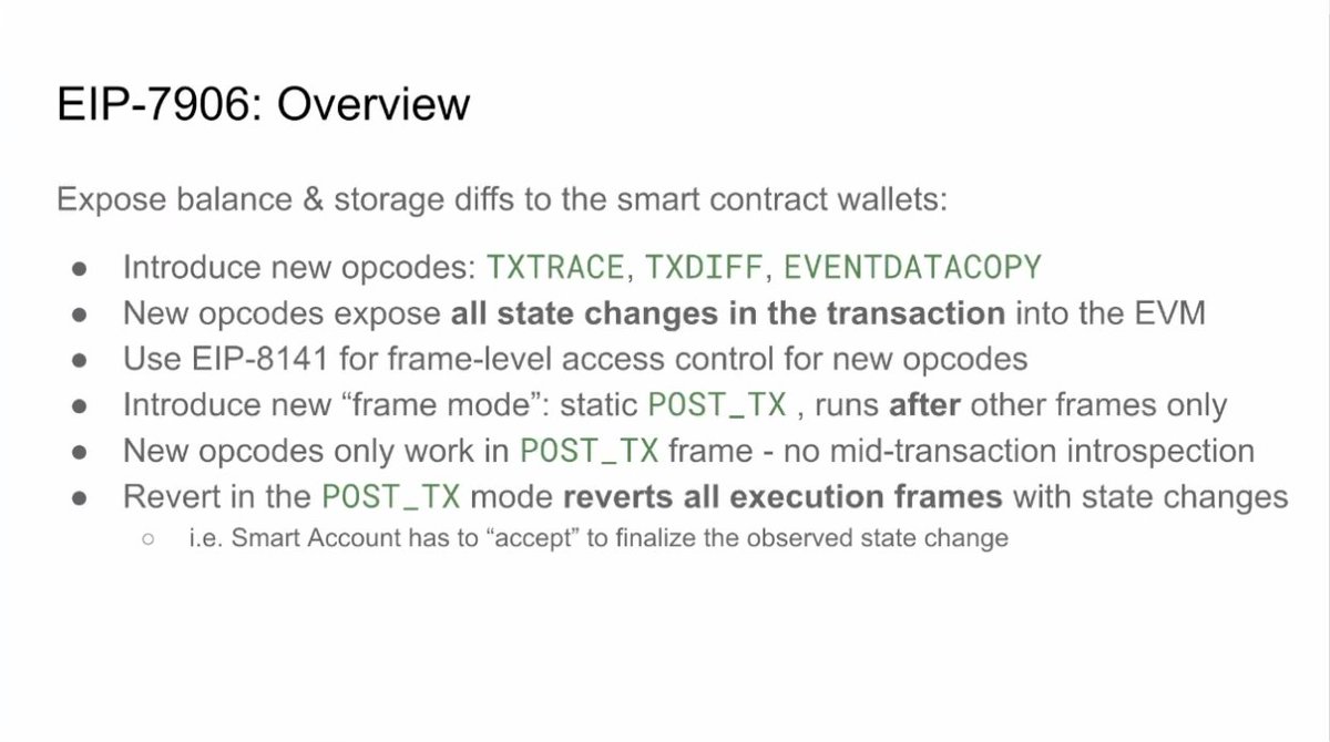 0xMattmatt's tweet photo. An EIP I think will be a game-changer: EIP-7906

https://t.co/lqTgXmWsfr https://t.co/A45qp61JbK