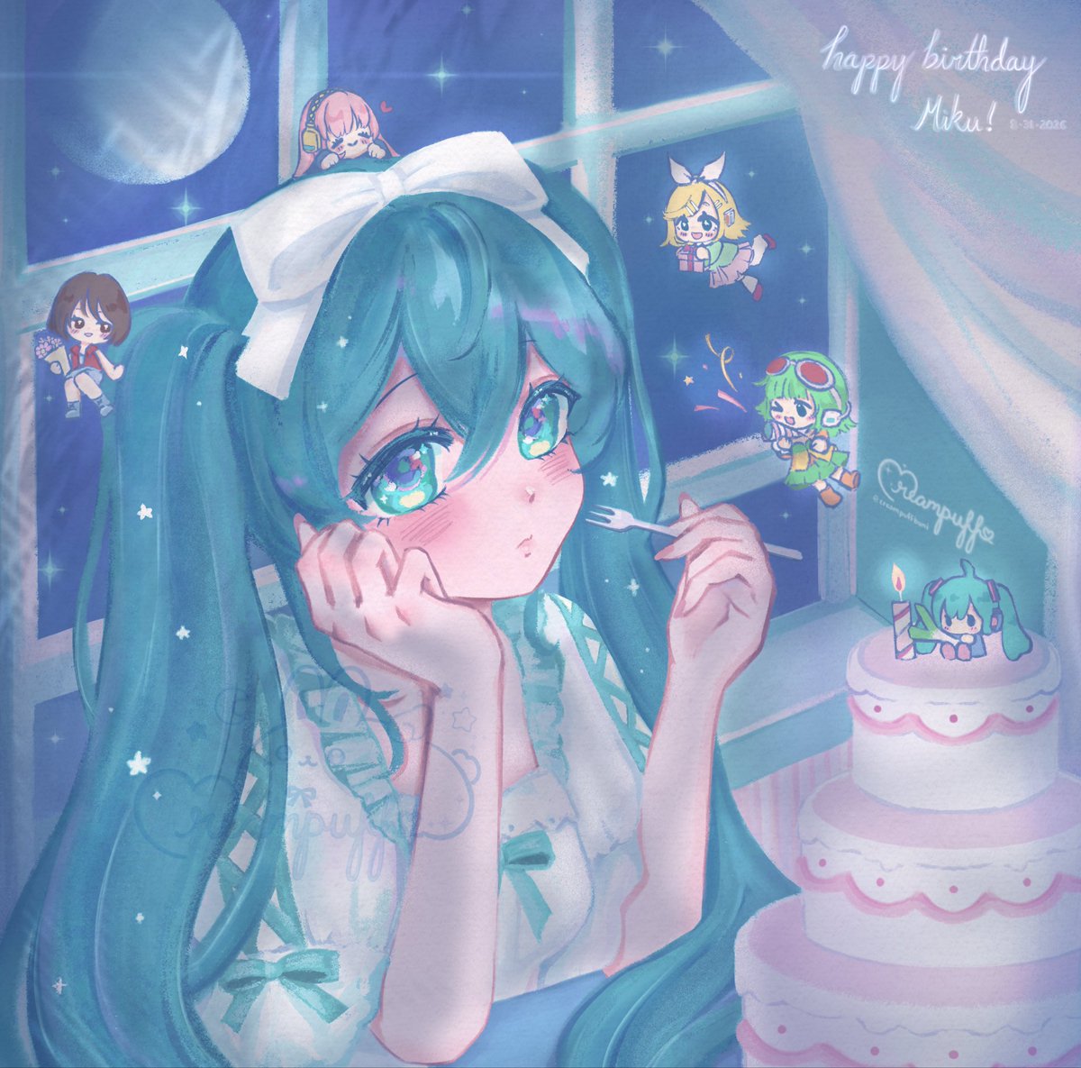 creampuffbuni's tweet photo. erm…happy miku dayy!! (part 2) (ㅎᴗㅎ )...

i was going to leave it at where the progress of my original post was since i was short on time…but me being a perfectionist, i just had to finish the lighting °՞(ᗒᗣᗕ;)՞° ahhskdjxjf https://t.co/87uaU9WXwC