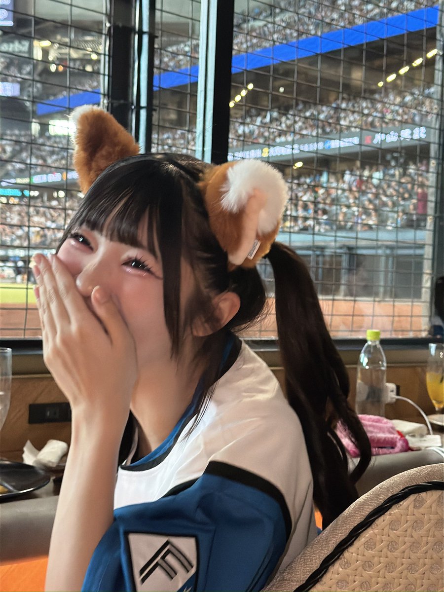 iLiFE_mew's tweet photo. 野球観戦⚾️♡ https://t.co/FyS5b8cyt0