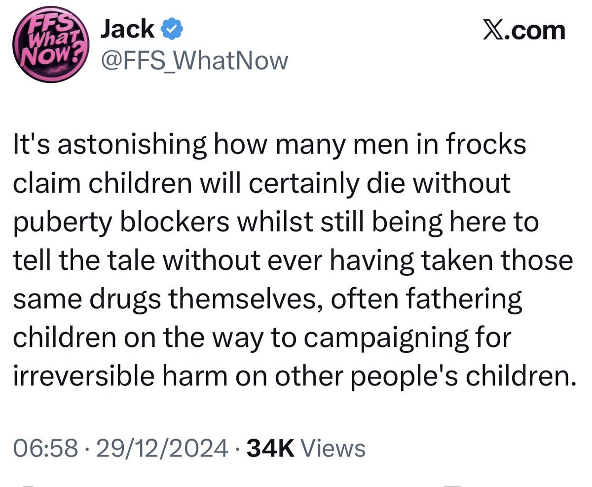 ChantelleA33696's tweet photo. 👇🙃 "Trans" is all lies, and no logic!! https://t.co/6yxP1vf0V2