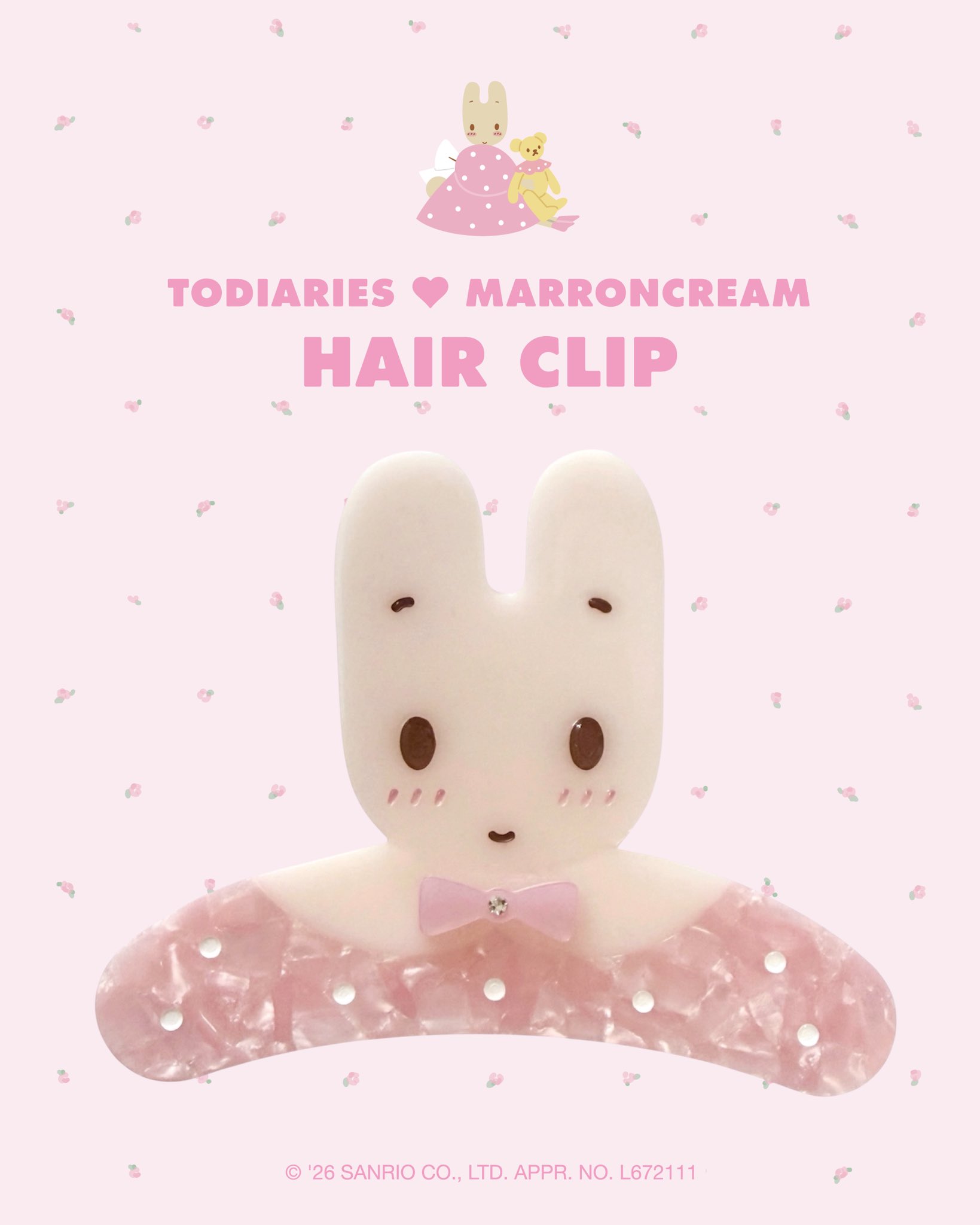 TODIARIES ヘアクリップ X-এ 𝗧𝗢𝗗𝗜𝗔𝗥𝗜𝗘𝗦: 