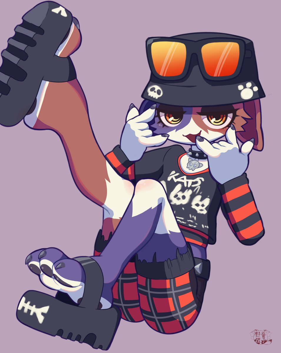 himekonodanuki's tweet photo. Metalhead Meow Skulls🤟🐱🤟 https://t.co/ju6Hl0bqdm