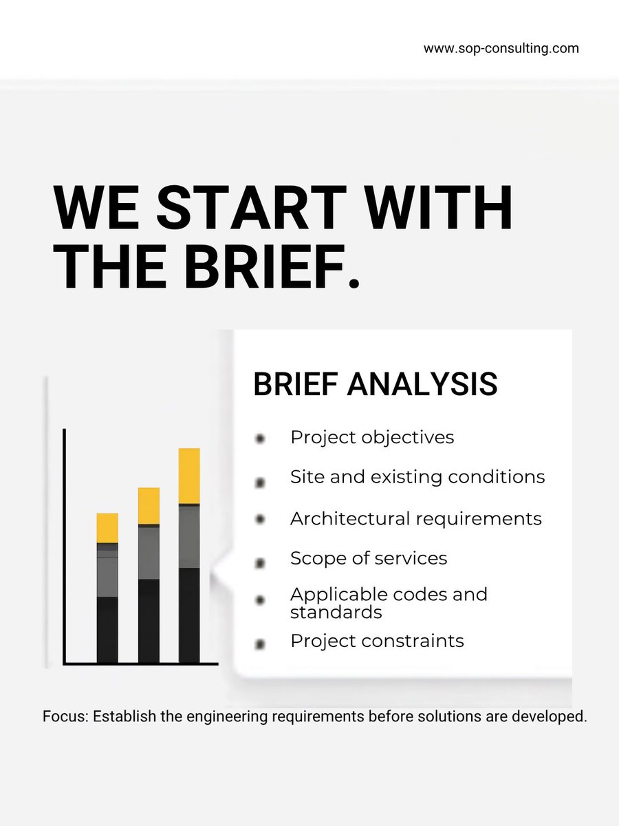 sopconsultltd's tweet photo. A project should never be reduced to a drawing.

Behind every sound engineering outcome is a process; the one that starts with understanding the brief, gathering reliable project information, developing and coordinating the design,
#engineeringconsultants #civilstructuralengineer https://t.co/GW70PeNXtb
