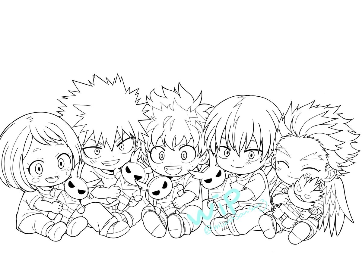 miwasansan3's tweet photo. 線画wip
5人居ると結構時間掛かるー https://t.co/PxaAKMTT3r