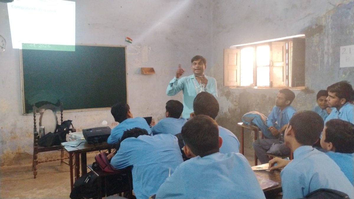 AcicMiet's tweet photo. Workshop/Seminar 01/09/2026 : One day workshop done on Introduction to IoT to the students of Sardar Patel Municipal Inter College, Meerut (U.P.)
#acicmiet #atlinnovation #MIET
@AIMtoInnovate @NITIAayog https://t.co/1tfEMgIenJ