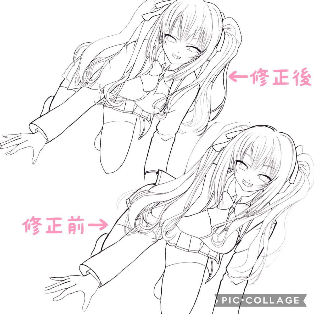 ruh_illust's tweet photo. 模写練習No.2
完成させた一夏ちゃんが納得いかなくて線画から修正
修正前と修正後でかなり違いが出る
ここからもう少し整えたら2度目の色塗りかなっ
#模写 #天沢一夏 #よう実 #イラスト https://t.co/AV1IUQNlZX