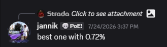SS_Strada's tweet photo. @kyarut0 why u showing fake stats😂urs was only 0.18% more, dont make me expose u to ur client🤣🤣🤣 https://t.co/x9Kln9AuE0