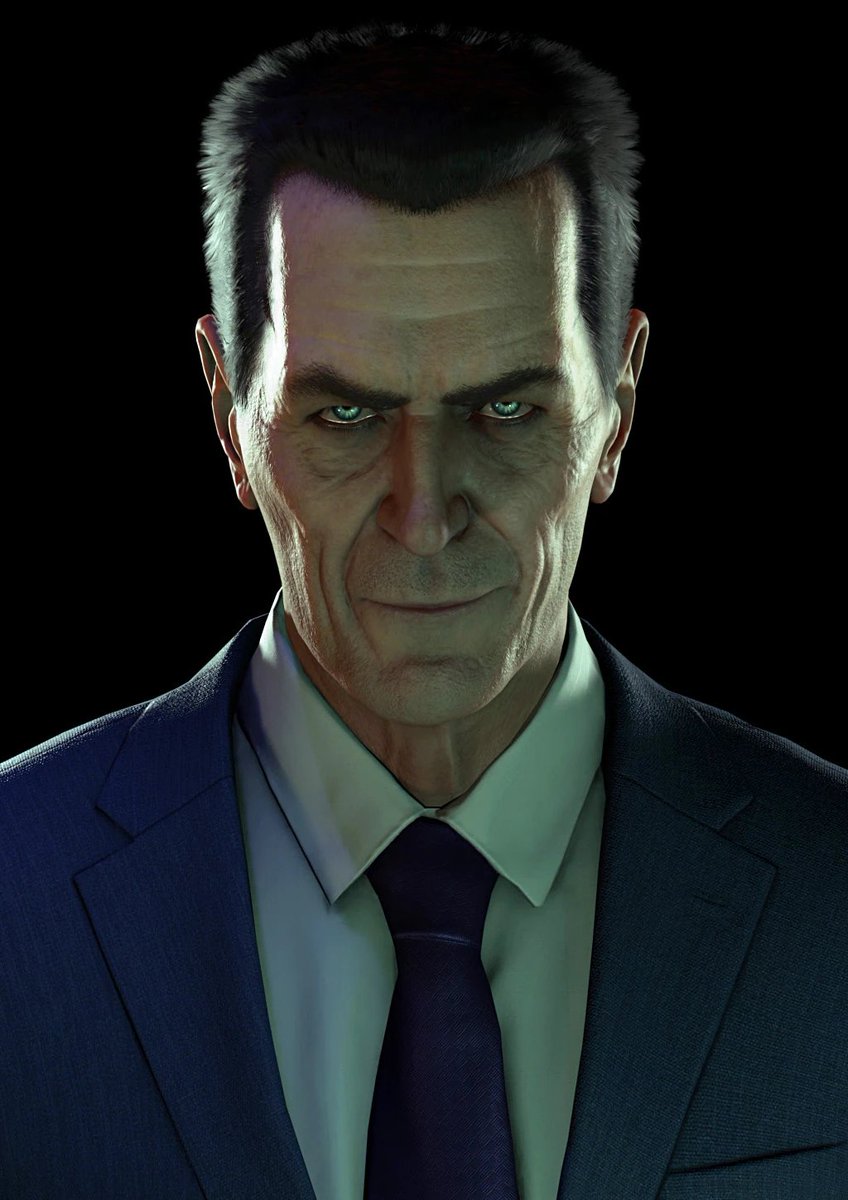 Zima3DART's tweet photo. hear me out 

#HalfLife #GMan #WillemDafoe #HalfLife2 #Valve #Gaming #Videogames #Movie https://t.co/t0jc58Vh3d