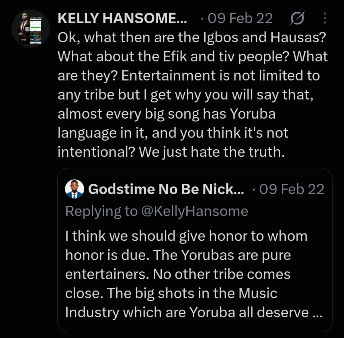 fattylincorn_01's tweet photo. “Na Under Tinubu Bigotry Started”

Awon Werey!

This Was Kellyhansome Far Back 2013 and 2022 https://t.co/LN1SrgyRQq