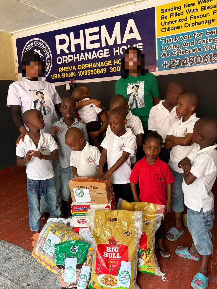 Jungkooknigeria's tweet photo. A birthday project carried out by Jungkook fans in Nigeria today.

The children were so happy with the gifts presented on behalf of Jungkook, they said words of prayer and wished for his solo comeback and tour soon. We hope for even better projects for him in the future and once again wish a happy birthday to Jungkook, he has taught us kindness and giving back to the society so we honored that today.
