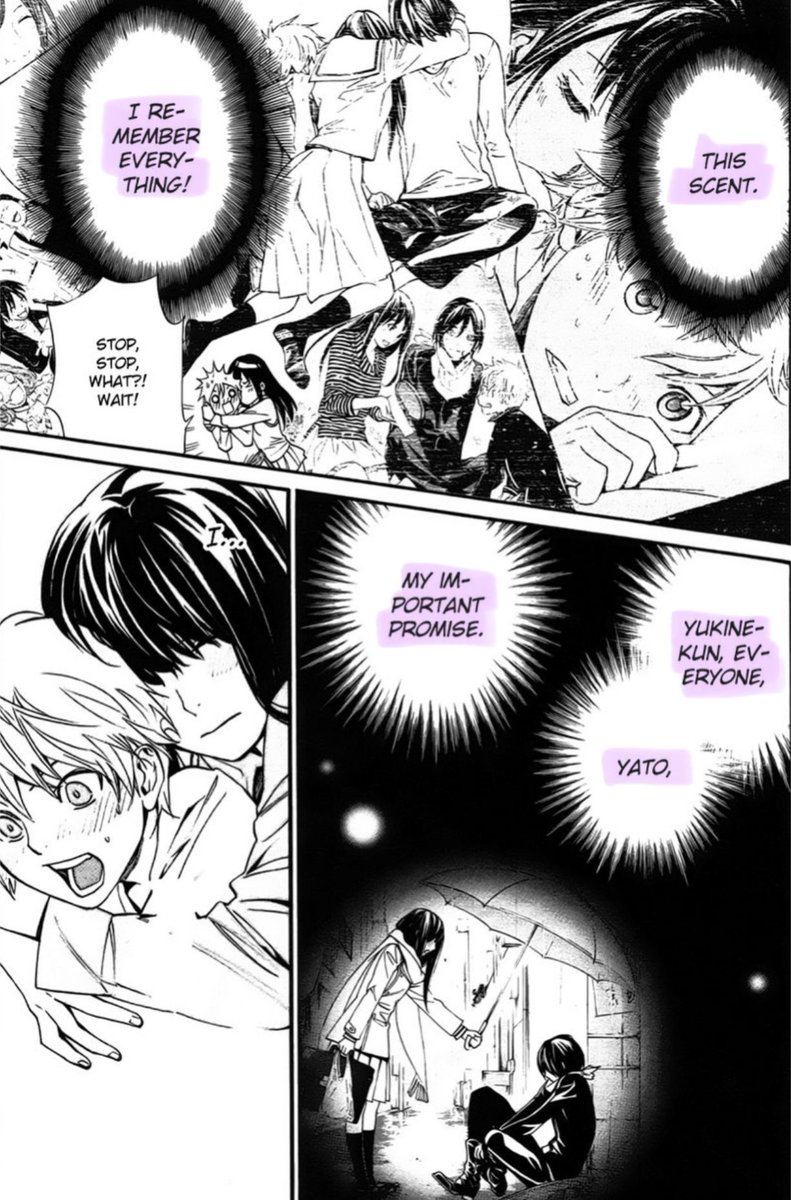 IsraaAlhamdan's tweet photo. Rereading chapter 31:

The moment Hiyori remembered them and her deep thinking, her warm diaries 🥺🫂

#noragami #ノラガミ https://t.co/cD9QgOAPUV