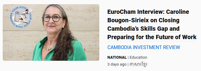 tweetcambodia's tweet photo. Eurocham: We are experts in business

Eurocham: We had four sanctioned businesses as members https://t.co/qfmsHwedrK
