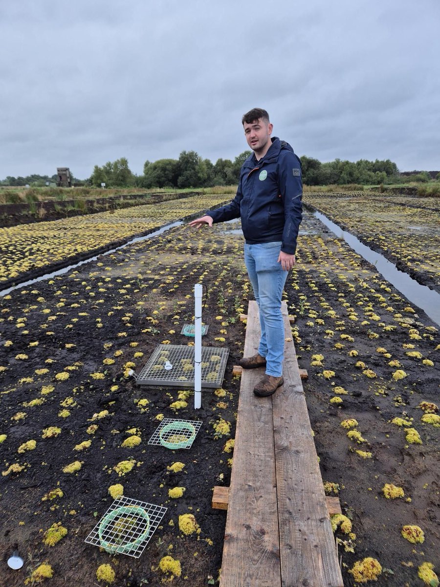 EUJTF_ie's tweet photo. As part of our tour of #EUJTF supported projects, we recently visited #DerrymoreSphagnumFarm to learn more about their work developing sustainable alternatives for horticulture and peatland restoration.

Shane Quinn provided an insightful tour of the farm, explaining how sphagnum moss is being cultivated for use in horticulture, environmental protection and bog restoration.

Support from the #EUJustTransitionFund has enabled the establishment of Ireland's first high-density sphagnum moss cultivation site, allowing the team to trial different growing techniques and develop new approaches to sustainable production.

Projects like this demonstrate how innovation can support both environmental goals and new economic opportunities in the EUJTF Territory.

@pobal @EMRAssembly @DeptCEE @eurireland @EU_Commission @EUinmyRegion 

#EUfunds #PeatlandRestoration #ClimateAction #Bioeconomy #Innovation #Sustainability