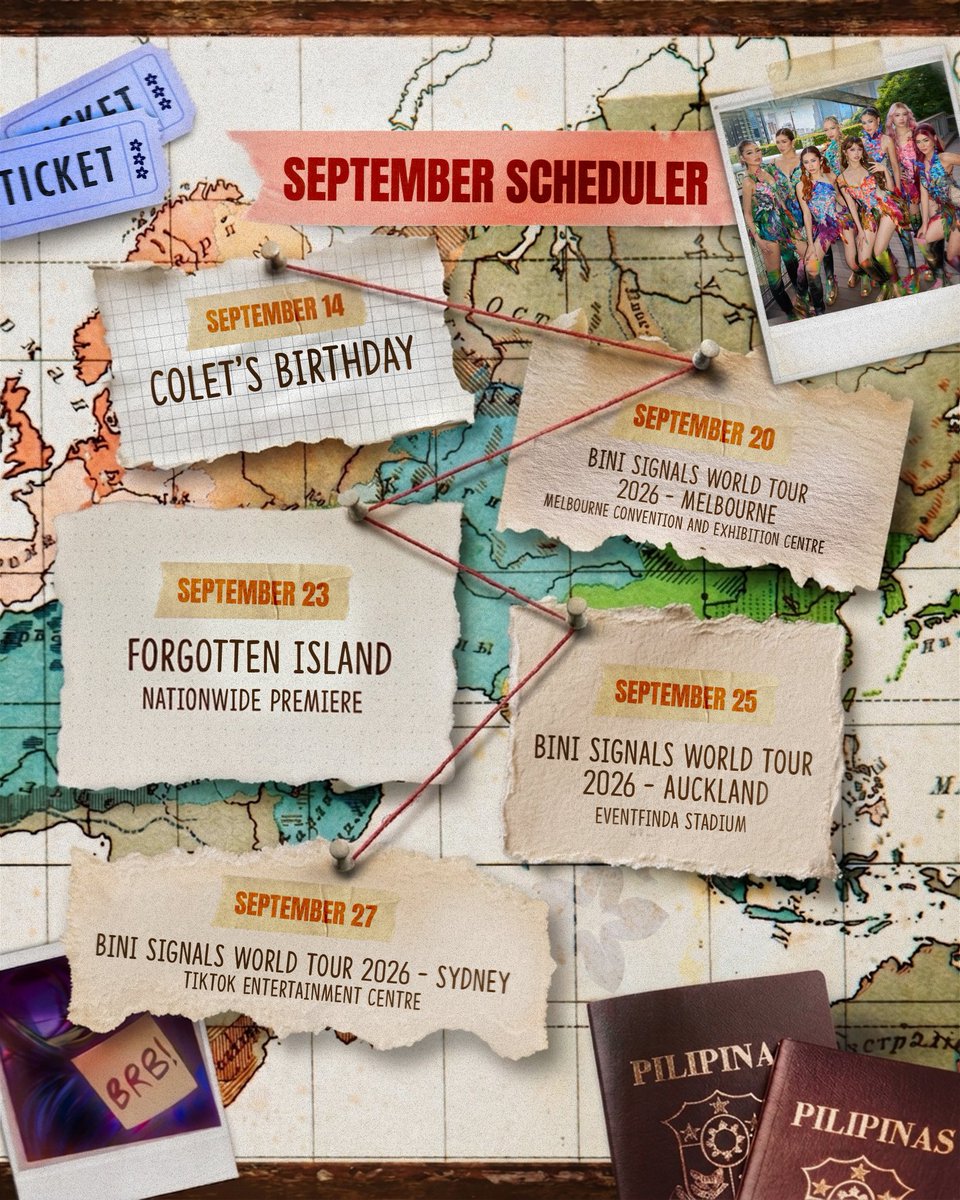 BINI_ph's tweet photo. Map is set, SIGNAL is live!📡

Catch us as we go through our path this September!📍🌸

#BINI #BINI_SIGNALS_WORLDTOUR_2026 https://t.co/x5BIgyWgIf