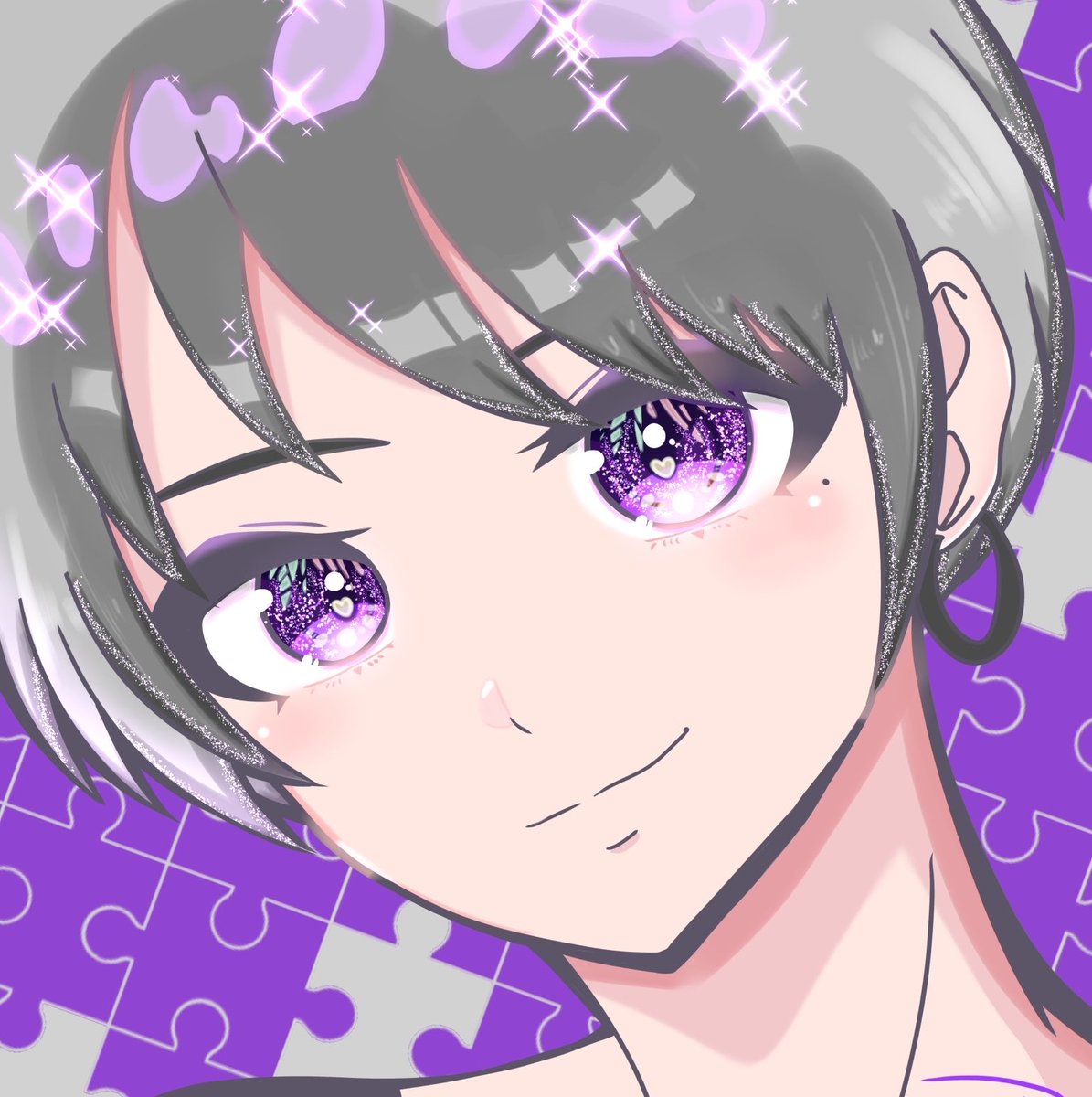 nmju77830's tweet photo. うぱバ参戦しました！かっこよすぎて何も記憶にございません！滅ｯ！
次名古屋1日目参戦しまーすｯ！！！
イラスト時たま描いてまーす！
💜or♻️で巡回させていただきます🙇‍♀️✨
よろしくお願いしまーすｯ！！
#古の自己紹介カード 
#金爆ギャさんと繋がりたい
#ゴールデンボンバー好きな人と繋がりたい https://t.co/6OptEdD5Qn