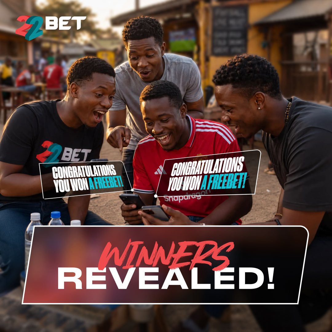 22betNaija's tweet photo. Congratulations 🎉 to our winners, una Deposits done finally pay 💰 

🏅$50 Free Bet Winner: @SwissJesse (X)

🎁 $22 Free Bet Winners:

X: @chilax442, @Efii02, @IsmailMudashir1, @Kubby001, @PKalewaa,  @Teejay_ovo, @Roseayaba98, @lDsapio, @Bigcayne007, @ayoxx69

FB: Favour D-great, Godwin Osas, Taiwo Kolade, Boniface Chiedozie, Brandy Brass, Obinna Obilove Onuorah, Adebayo Oyinlade

IG: @trendy_saviola, @kowalski_7645, @mwise9624, @uchahemba, @ndum244

Your Free Bets will be sent via DM