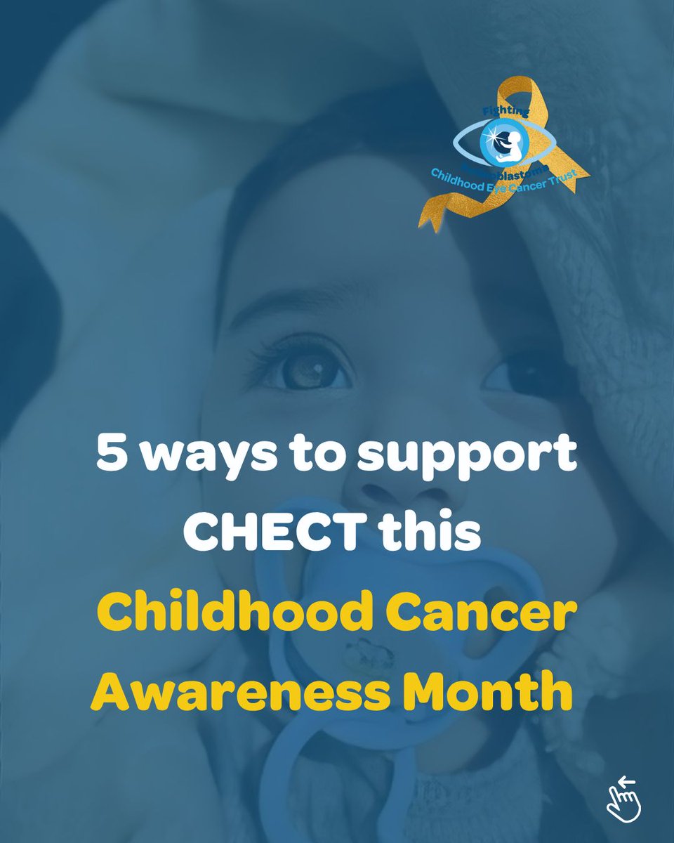 ChectUK's tweet photo. Today marks the start of Childhood Cancer Awareness Month 🎗️ 

Here are 5 ways to support CHECT this September:

1. Fundraise
2. Take on a challenge
3. Donate
4. Learn the signs
5. Spread the word 

Find out how you can help at https://t.co/SQeBjIKIE6 https://t.co/4rykvicvse
