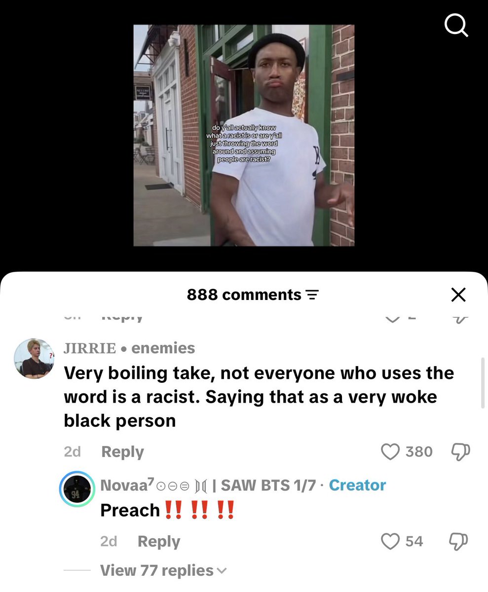cherishkoyangz's tweet photo. “saying that as a very woke black person” https://t.co/cPcTd4tSP6