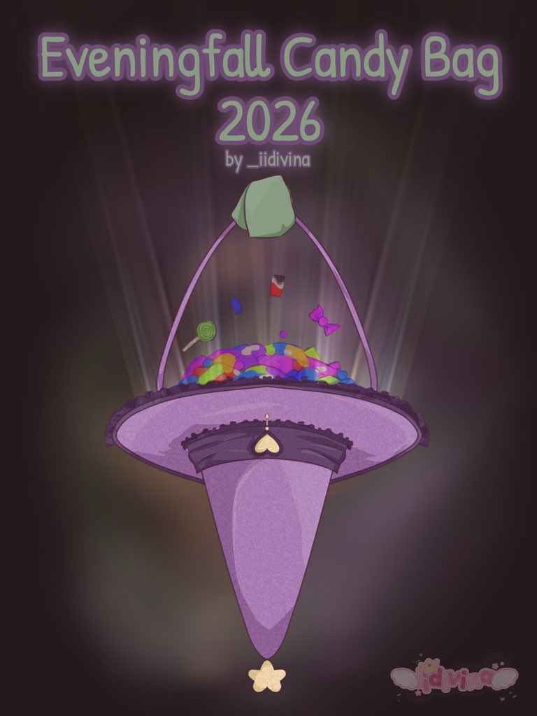 _iidivina's tweet photo. Candy Bag 2026 Concept! 🍭🧹

~ By yours truly, Divina!
~ Time taken: 35 minutes https://t.co/TxOho00Mxr
