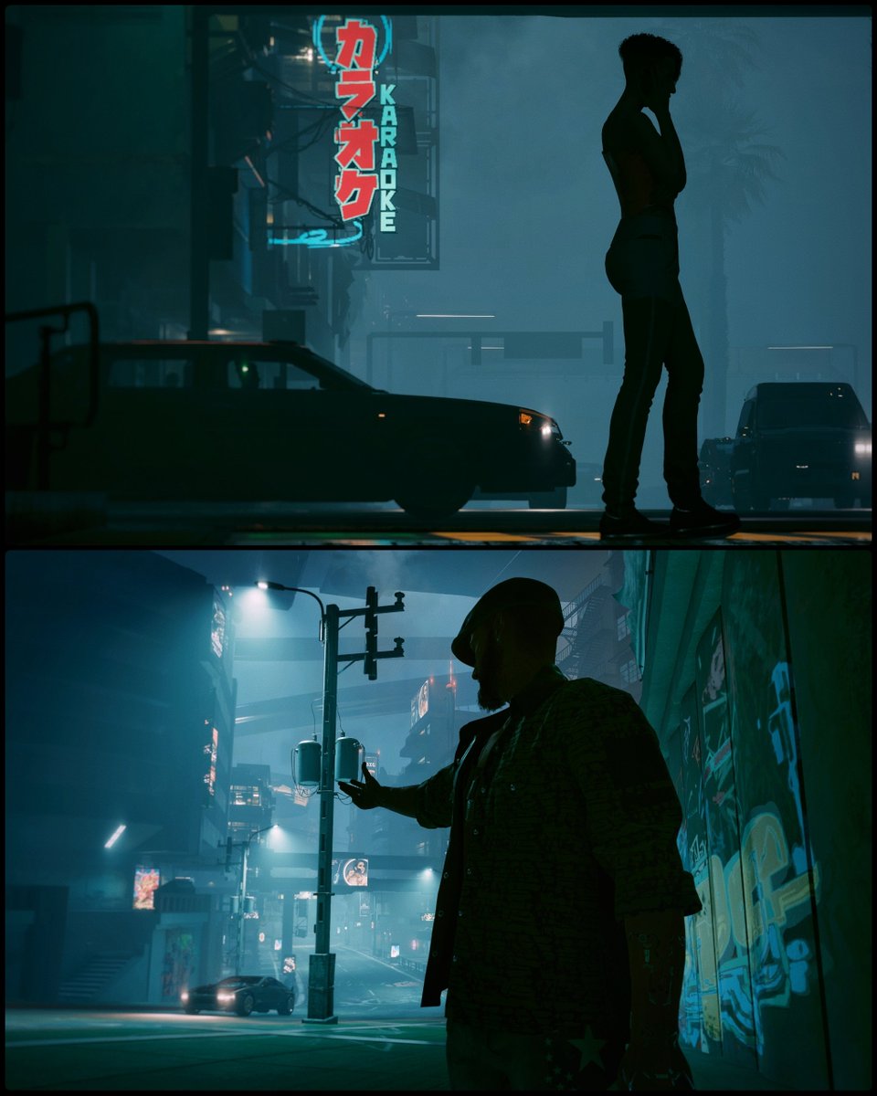vFaev1's tweet photo. Cyberpunk2077 #PS5 #TCCFog #VGPUnite #VirtualPhotography 

#TheMoodChallenge (🎶 &amp; 📷s in🧵)

One Random Night
Mood 🎶 Got it Bad - Leisure
~ https://t.co/t3PxOe9EwG