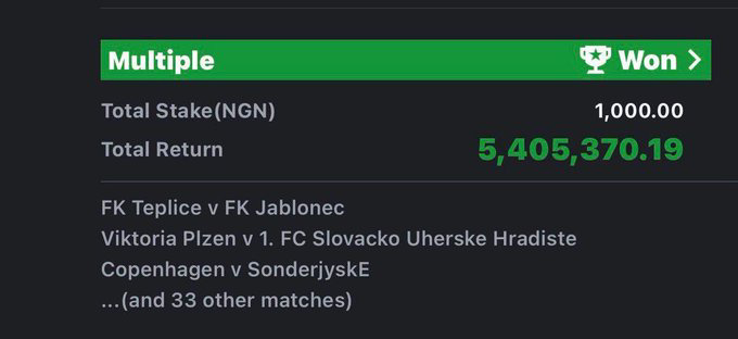 MatthewTop35676's tweet photo. And you dey tell me say make i leave sportybet.

😡😡 https://t.co/QfMeVffDw7
