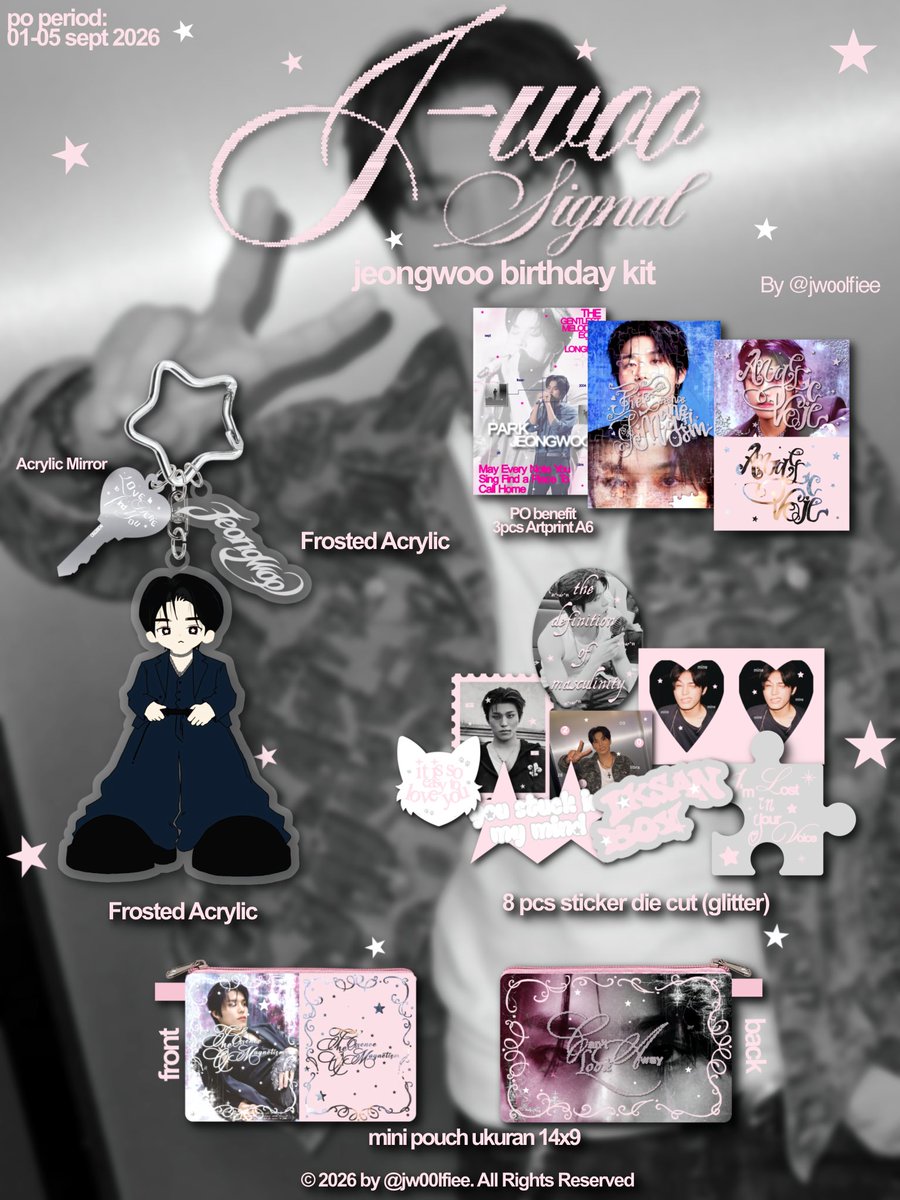jw00lfiee's tweet photo. [help rt &amp; like tysm💕]

𝗣𝗿𝗲 𝗼𝗿𝗱𝗲𝗿 𝗷-𝘄𝗼𝗼 𝘀𝗶𝗴𝗻𝗮𝗹 &amp; 𝗰𝗼𝗺𝗲 𝗳𝗶𝗻𝗱 𝘂𝘀 
𝗯𝘆 : @jw00lfiee

🗓️ : 1-5 september [close 15.00 WIB]
🖇️ : https://t.co/Z6kCBwrhpd

for more details, please check the form~
WW GO dm first [must have ina address] https://t.co/RGT6lLl869