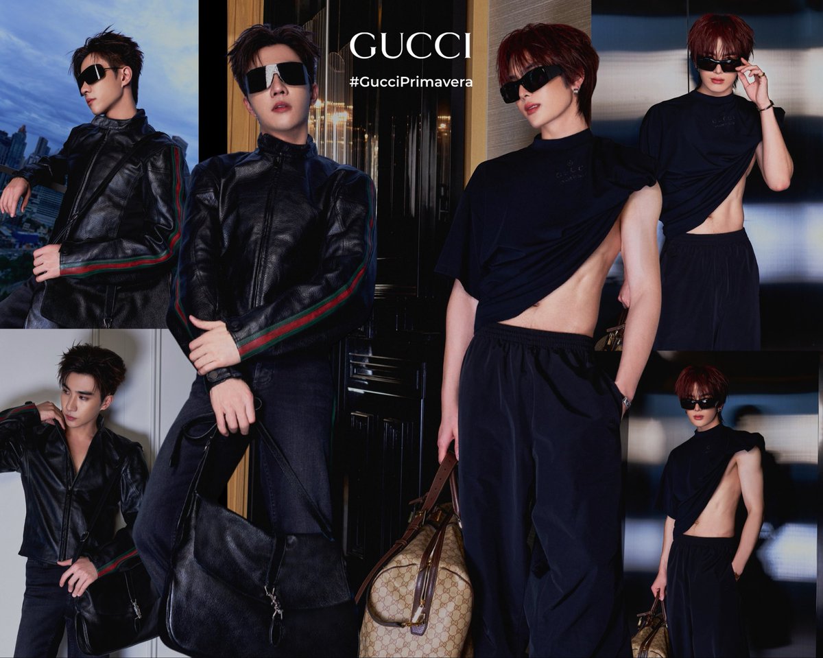 TrendforPS_TH's tweet photo. 𝐆𝐔𝐂𝐂𝐈 𝐖𝐈𝐓𝐇 𝐏𝐄𝐑𝐓𝐇𝐒𝐀𝐍𝐓𝐀 🖤🤍

#GucciPrimavera
#PerthSanta #เพิร์ธแซนต้า https://t.co/BRNlyqK4w4